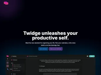 Twidge screenshot